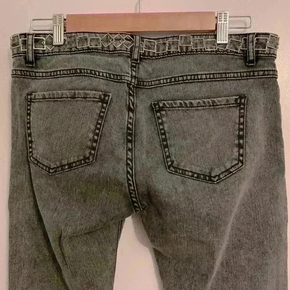 Each X Other Grey Light Wash Jeans Limited Edition Simonn, Womens Size 29 - Picture 7 of 11